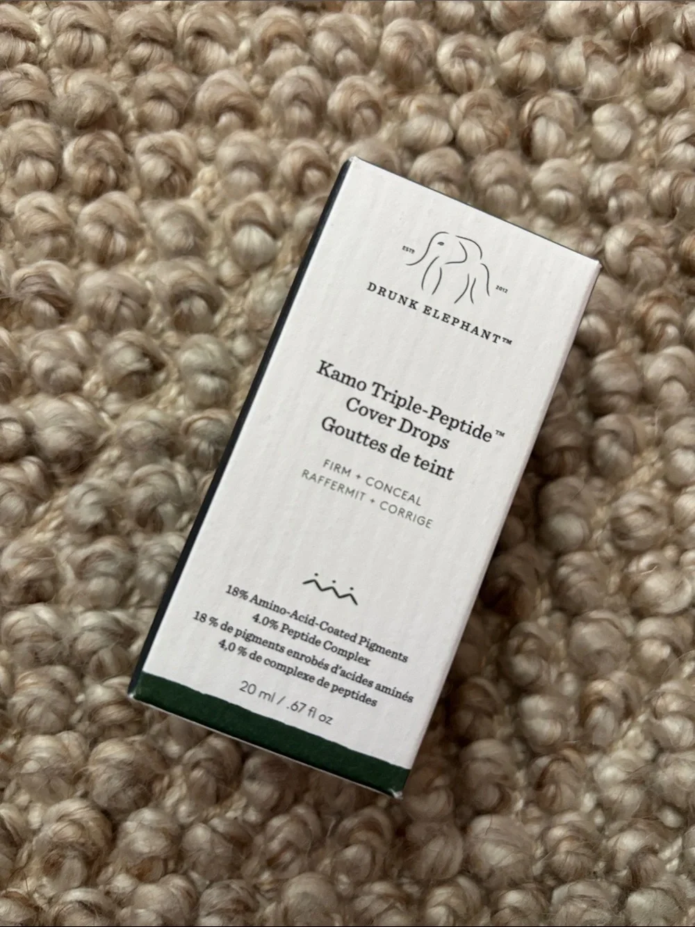 Nib drunk elephant Kamo Triple-Peptide™ Multi-Use Serum Foundation 21C